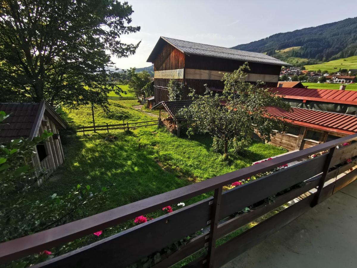 Ferienwohnung Wiesenblick バート・ヒンデラング エクステリア 写真